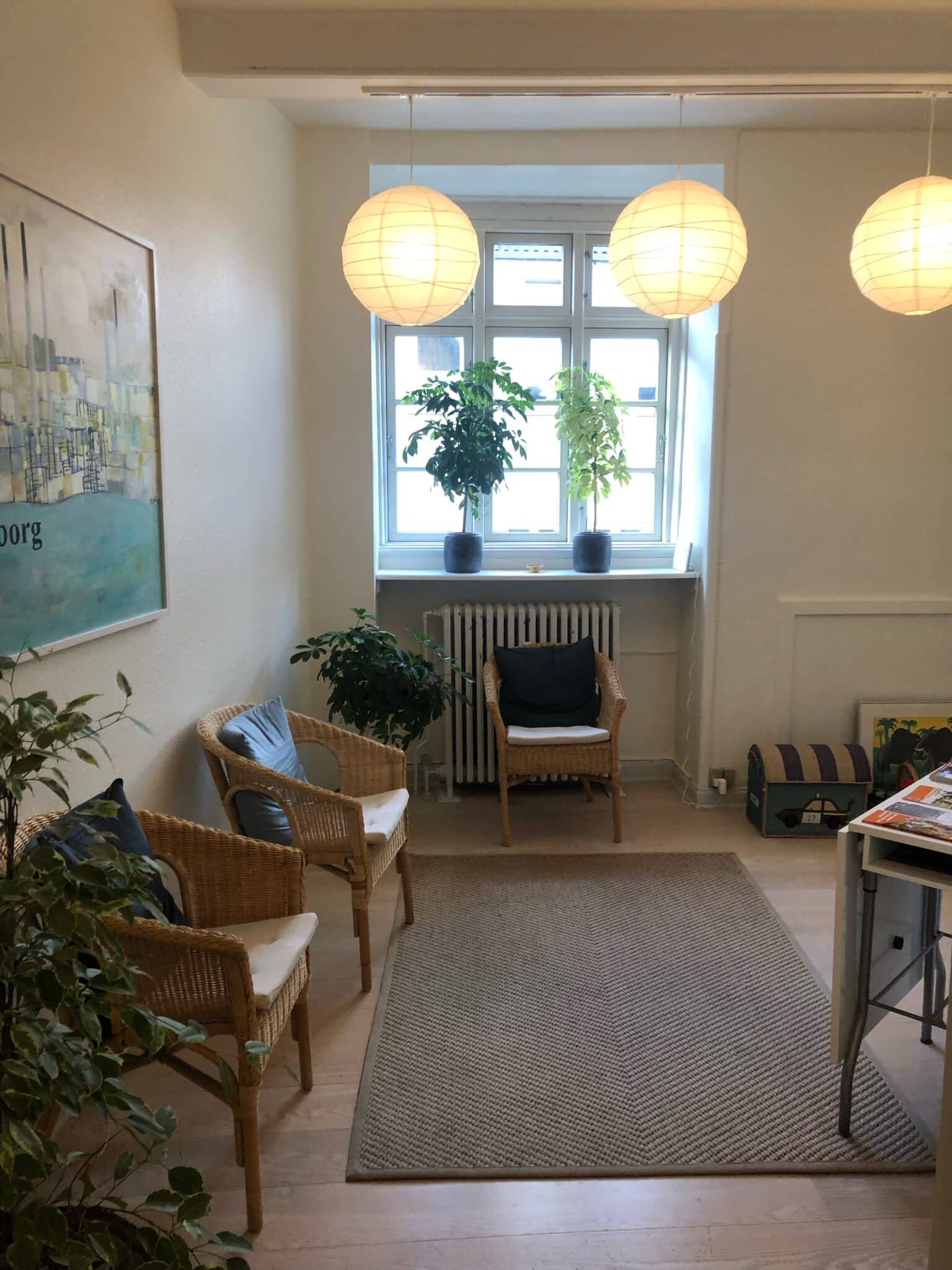 Venteværelse hos ReView metakognitiv psykolog i Aalborg